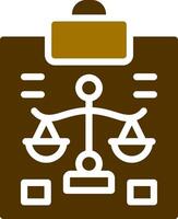 Lawsuit Creative Icon Design vector