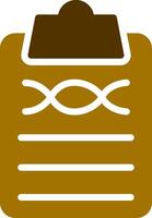 Dna Study Creative Icon Design vector