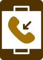 Call Creative Icon Design vector