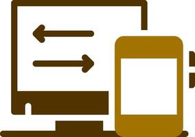 Digital Platform Creative Icon Design vector