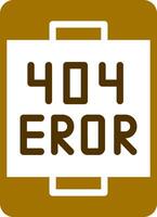 Error Creative Icon Design vector