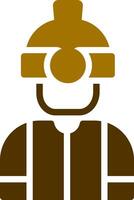 Worker Creative Icon Design vector