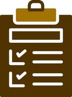 Checklist Creative Icon Design vector