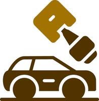 Car Parts Creative Icon Design vector