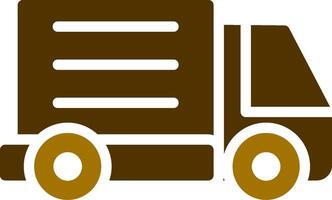 Delivery Truck Creative Icon Design vector