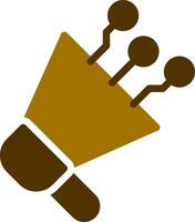 Content Marketer Creative Icon Design vector