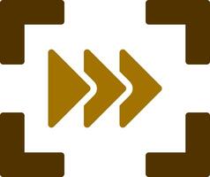 Slow Motion Creative Icon Design vector