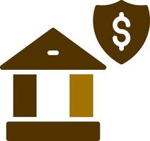 Banking Security Creative Icon Design vector