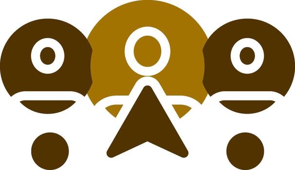 diseño de icono creativo de selección vector