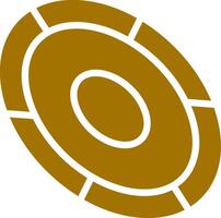 Frisbee Creative Icon Design vector