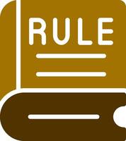 Rule Creative Icon Design vector