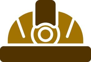 Helmet Creative Icon Design vector