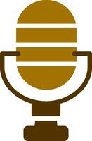 Microphone Creative Icon Design vector