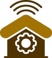 Home Automation Creative Icon Design vector