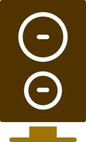 Speaker Creative Icon Design vector