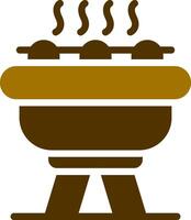 Barbecue Creative Icon Design vector