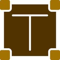 Text Box Creative Icon Design vector