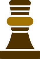 Chess Game Creative Icon Design vector