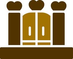 Door Creative Icon Design vector