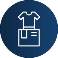 Line Blue Colour Gradient vector