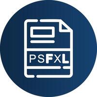 PSFXL Creative Icon Design vector