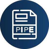 PIPE Creative Icon Design vector