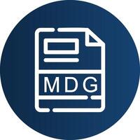 MDG Creative Icon Design vector