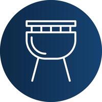 Barbecue Creative Icon Design vector