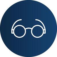 Glasses Creative Icon Design vector