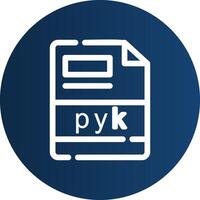 pyk Creative Icon Design vector