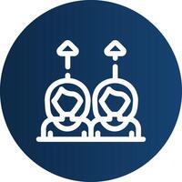 Same Approach Creative Icon Design vector