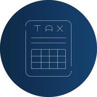 Tax Benefits Creative Icon Design vector