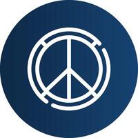 Peace Creative Icon Design vector