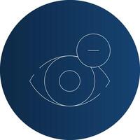Line Blue Colour Gradient vector