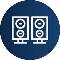 Speakers Creative Icon Design vector