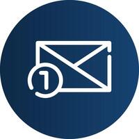 Email Creative Icon Design vector