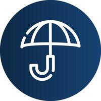 Umbrella Creative Icon Design vector