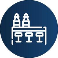Table Creative Icon Design vector