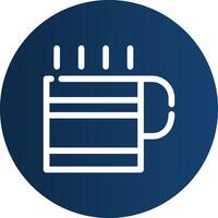 Hot Drink Creative Icon Design vector