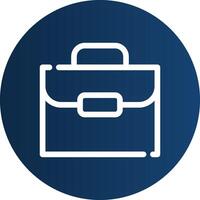 Briefcase Creative Icon Design vector