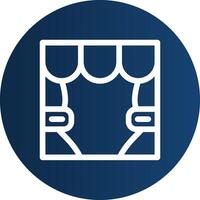 Stage Creative Icon Design vector