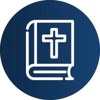 Bible Creative Icon Design vector