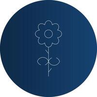 Flower Creative Icon Design vector