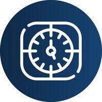 Clock Creative Icon Design vector