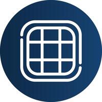 Grid Creative Icon Design vector