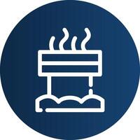 Chimney Creative Icon Design vector