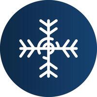 Snowflake Creative Icon Design vector