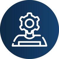Technical Support Creative Icon Design vector