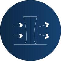 Normal Index Lenses Creative Icon Design vector