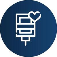Transfusion Creative Icon Design vector